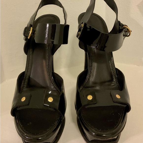 Yves Saint Laurent women's heeled sandals size 38. Made in Italy. - Picture 7 of 11
